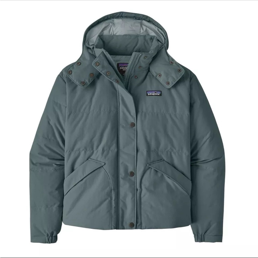patagonia * NWT XS * downdrift down insulated jacket women’s nouveau green